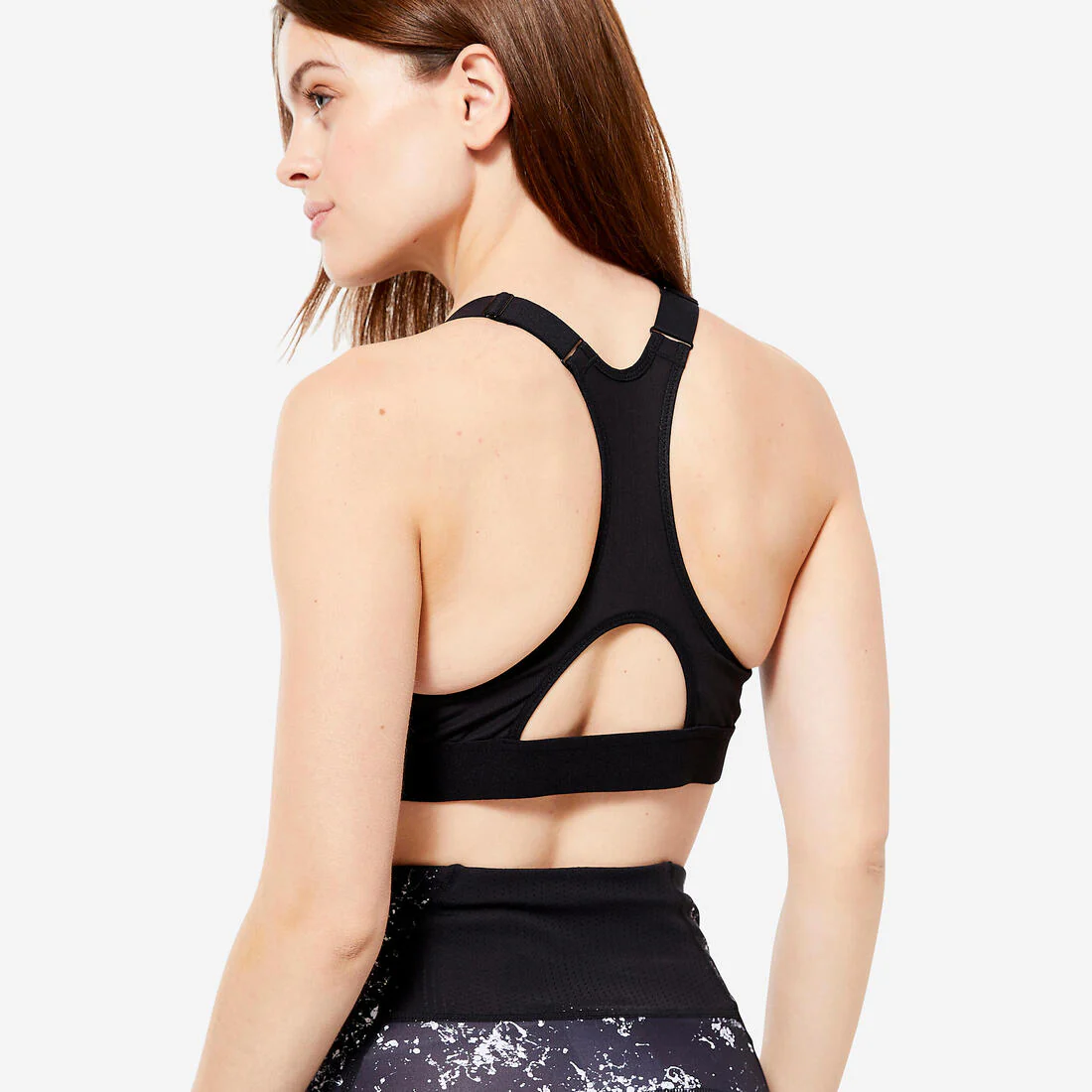 Brassière zippée avec coques maintien fort Femme - Image 38