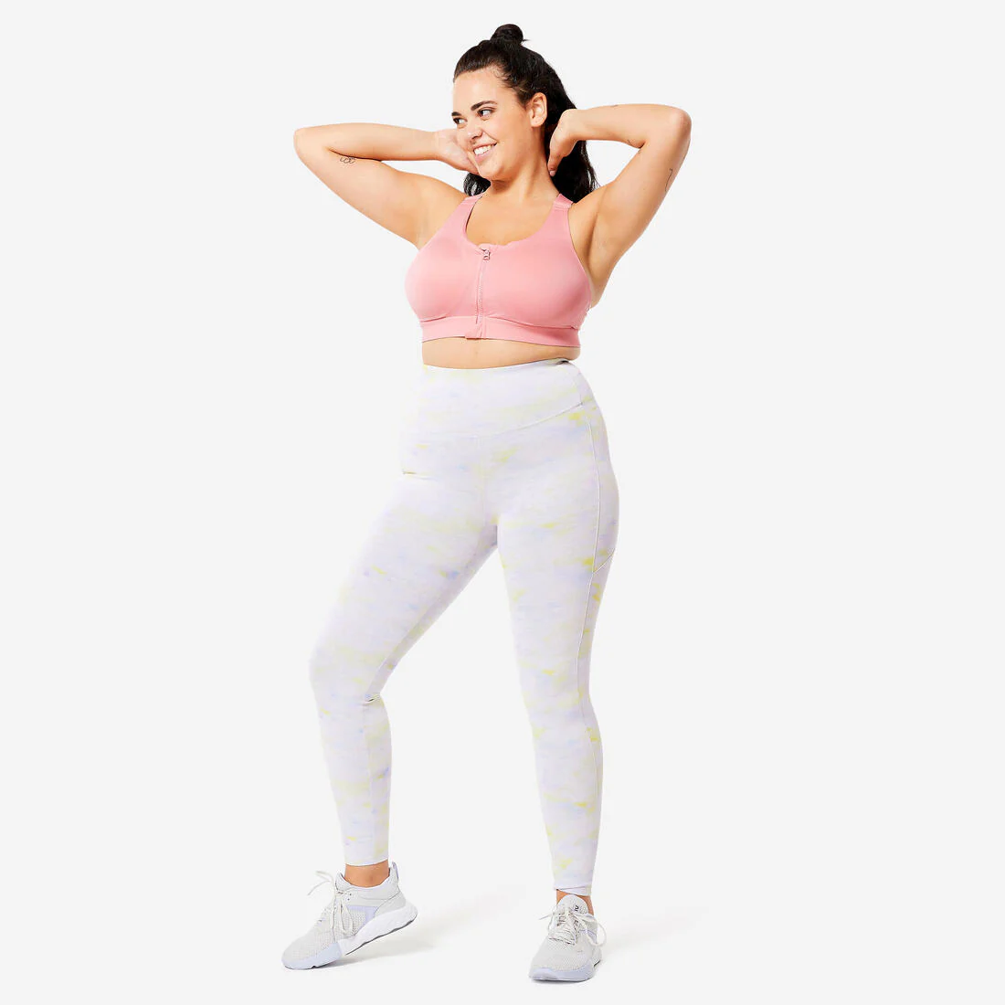 Brassière zippée avec coques maintien fort Femme - Image 7