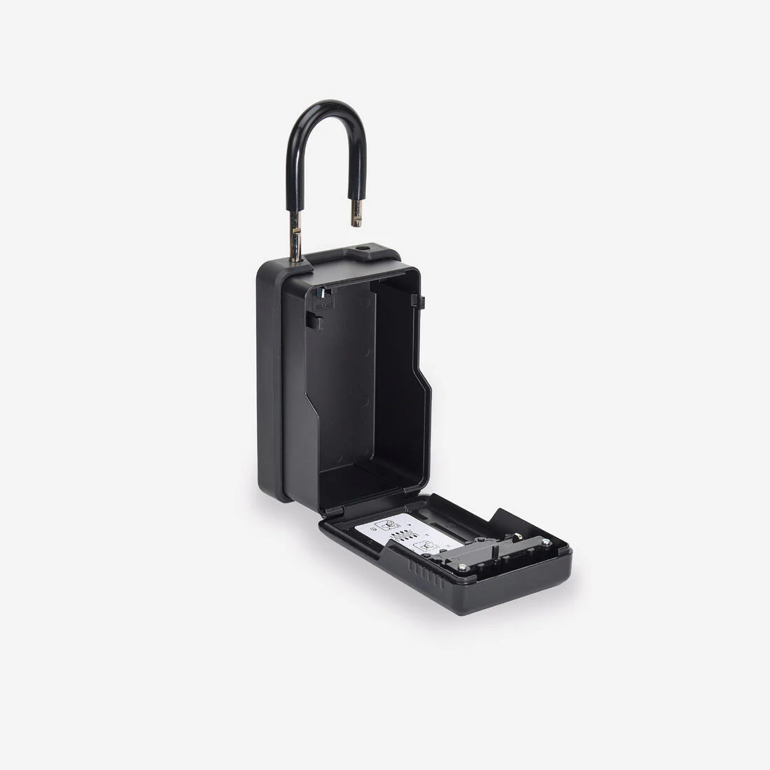 Cadenas à code pour clés de voiture - Boite à clefs sécurisée - noir - Image 2