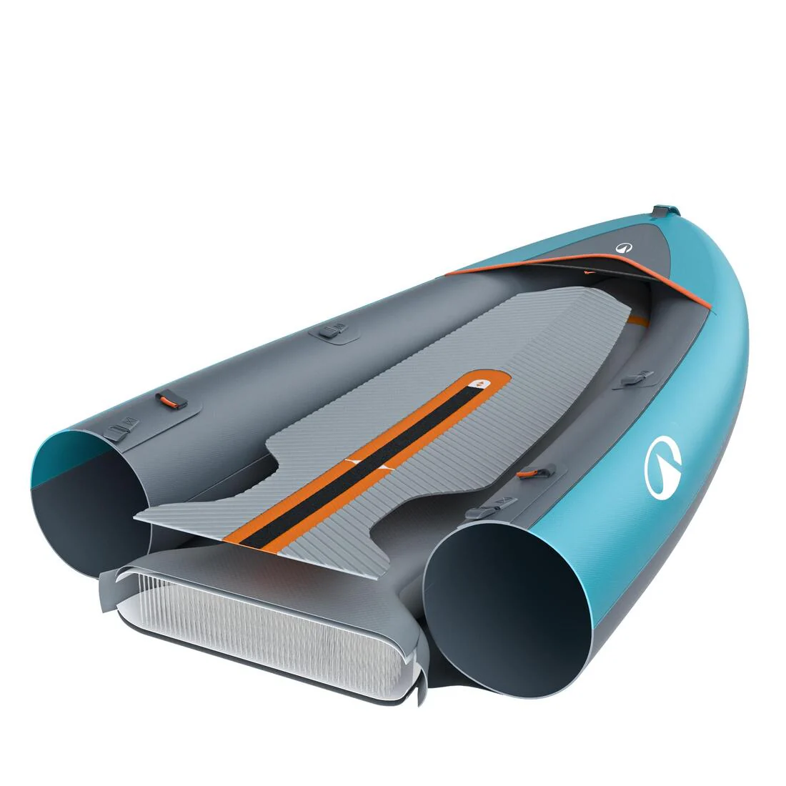 Canoë kayak gonflable 2/3 places - Tribord 100+ Bleu - Image 18