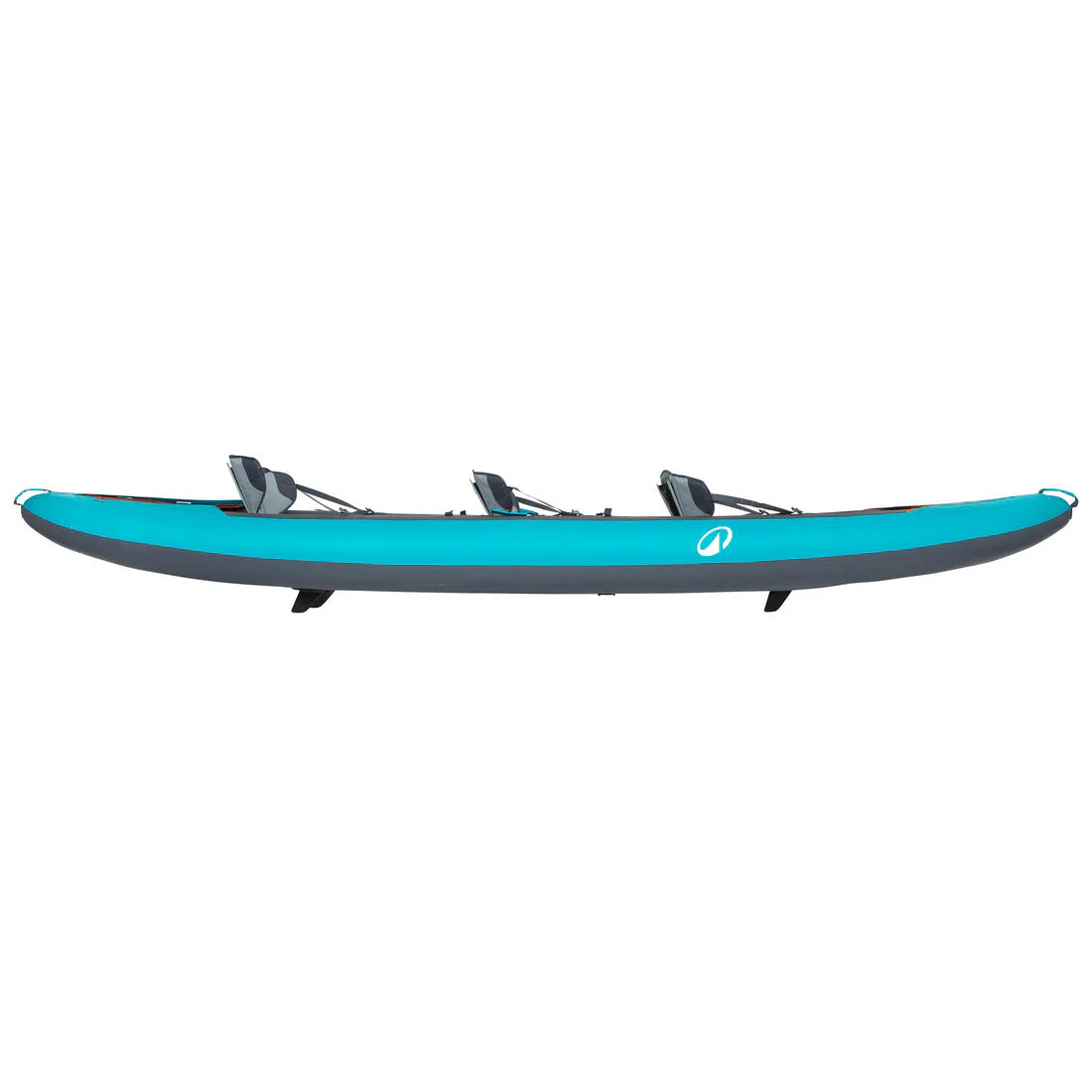 Canoë kayak gonflable 2/3 places - Tribord 100+ Bleu - Image 6