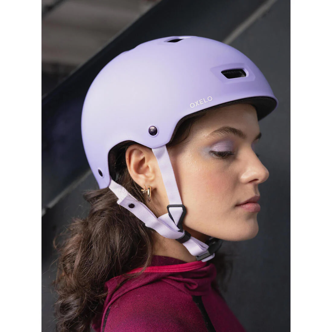 Casque roller skateboard trottinette MF540 FLOWER - Image 24