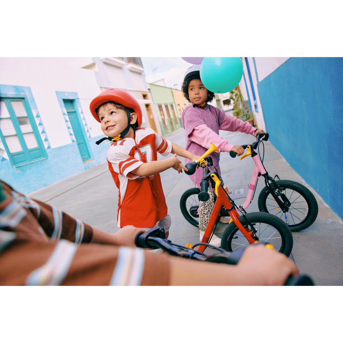Casque velo enfant 47-55 cm, play 500 - Image 36