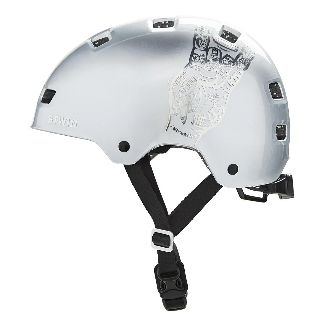 CASQUE VELO ENFANT BOL 900 GRIS - Image 3