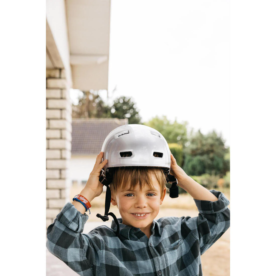 CASQUE VELO ENFANT BOL 900 GRIS - Image 8