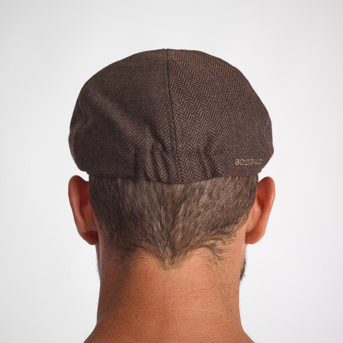 Casquette chasse déperlant tweed plate - Image 3