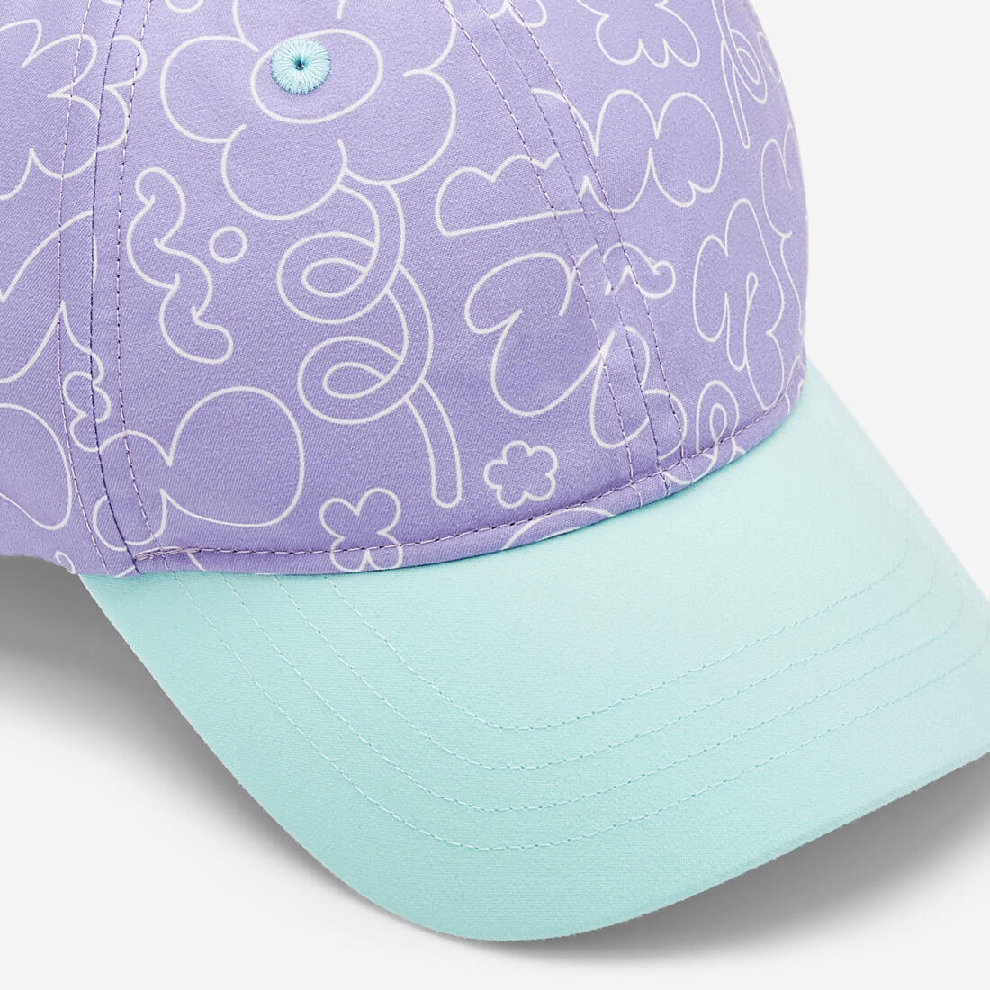 Casquette multisport ajustable bébé mixte, Rose blanc terracotta - Image 53
