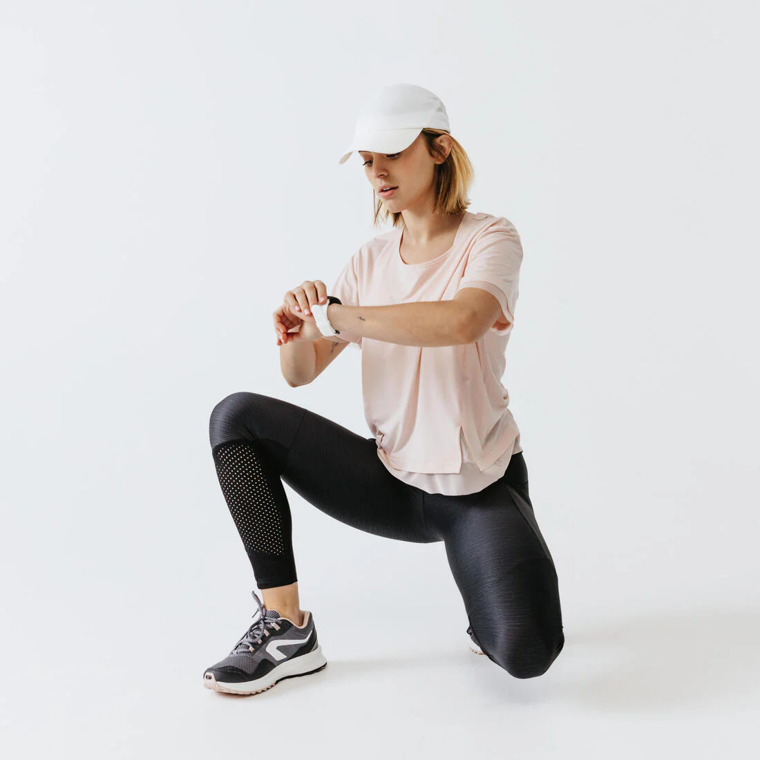 Casquette running Homme Femme - KIPRUN Ajustable blanc - Image 9