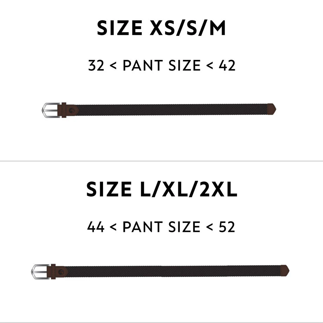 Ceinture de golf tressée élastique & extensible - Image 11