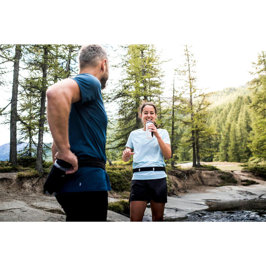 CEINTURE PORTE BIDON TRAIL RUNNING 500 ML - VENDUE AVEC BIDON 500 ML - Image 14