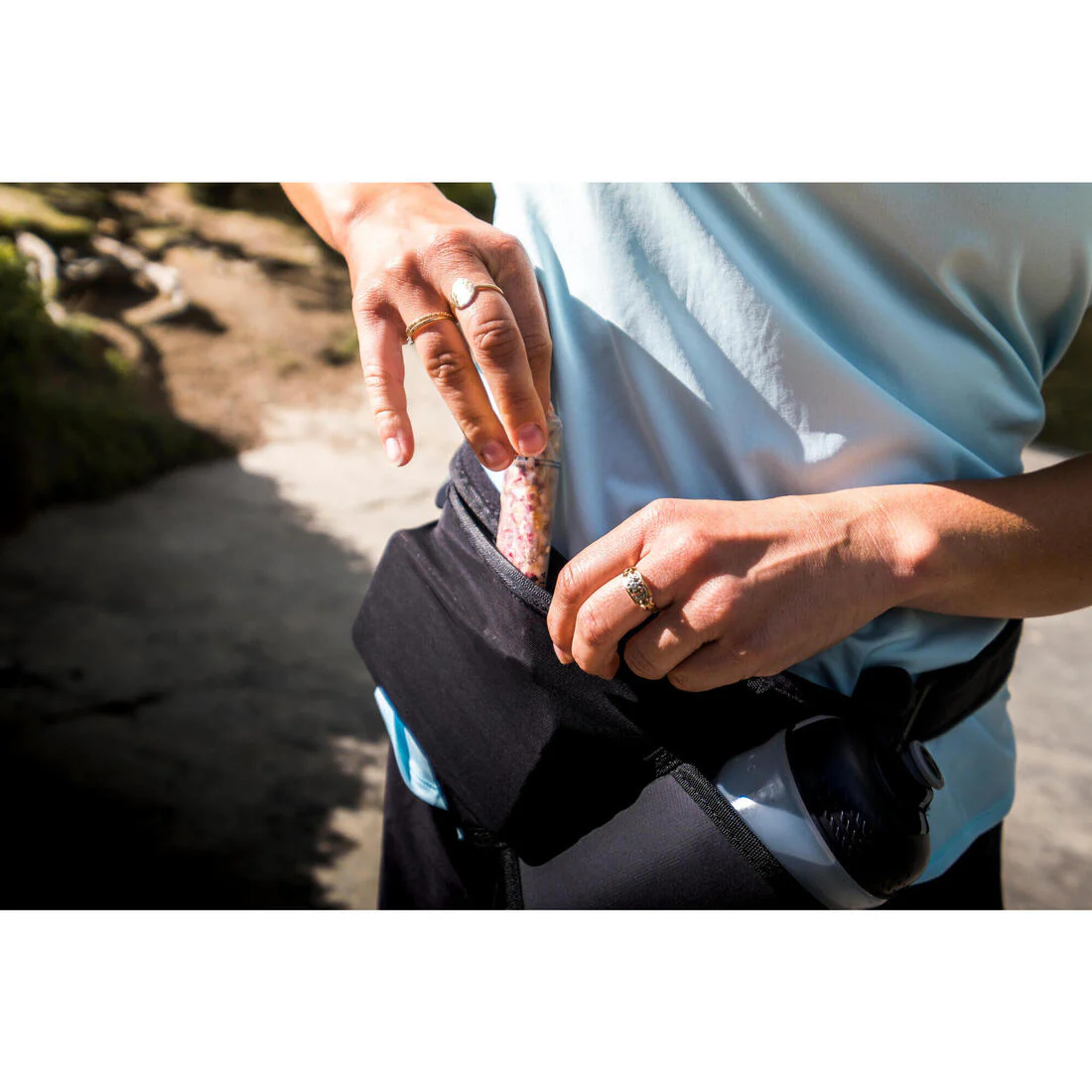 CEINTURE PORTE BIDON TRAIL RUNNING 500 ML - VENDUE AVEC BIDON 500 ML - Image 16
