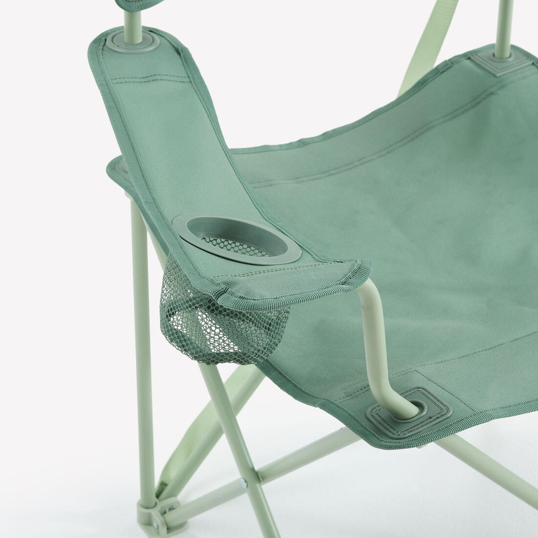 Chaise de camping avec accoudoir, pliante et confortable - Image 12