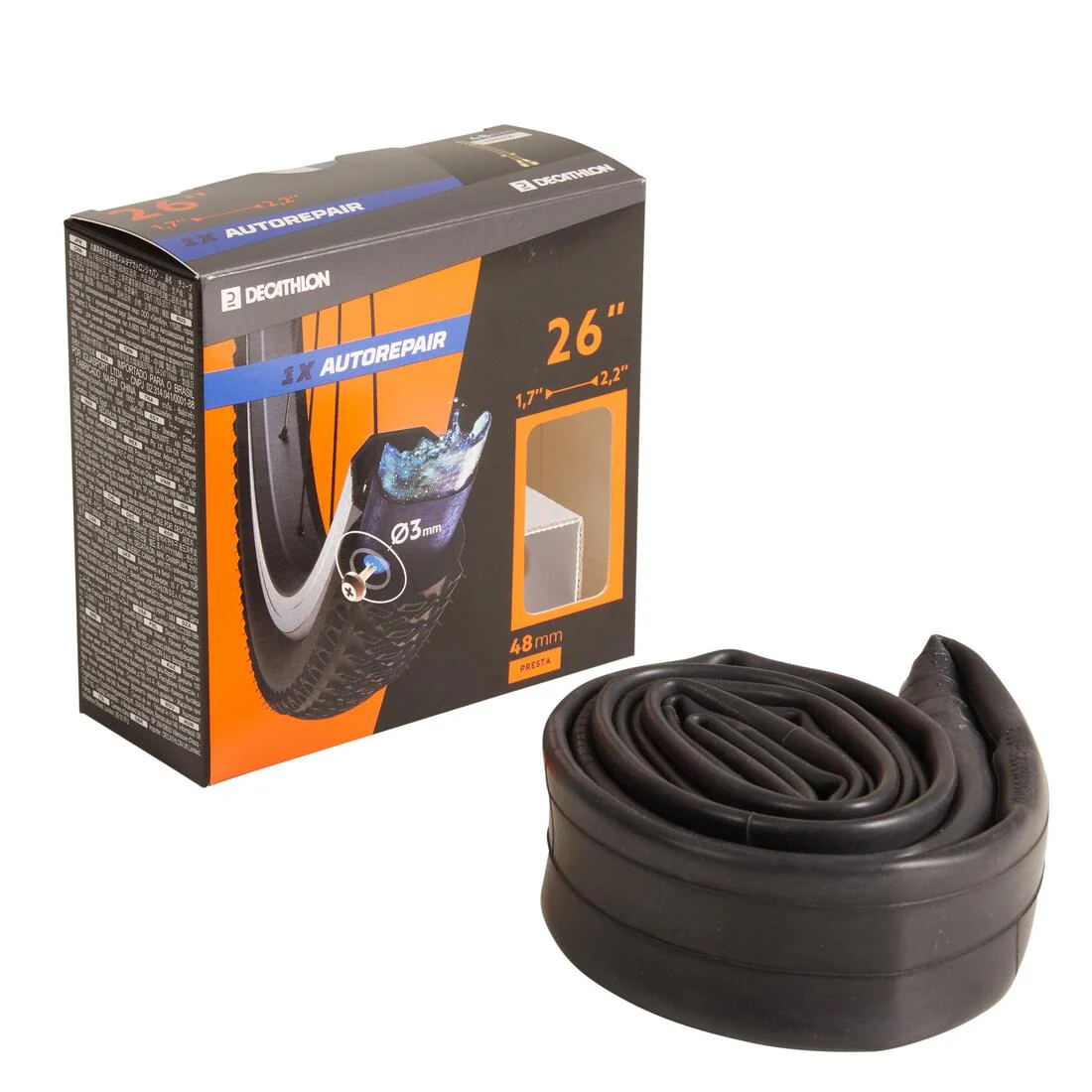 CHAMBRE A AIR 26x1,7/2,2 PRESTA AUTO REPARANTE - Image 3