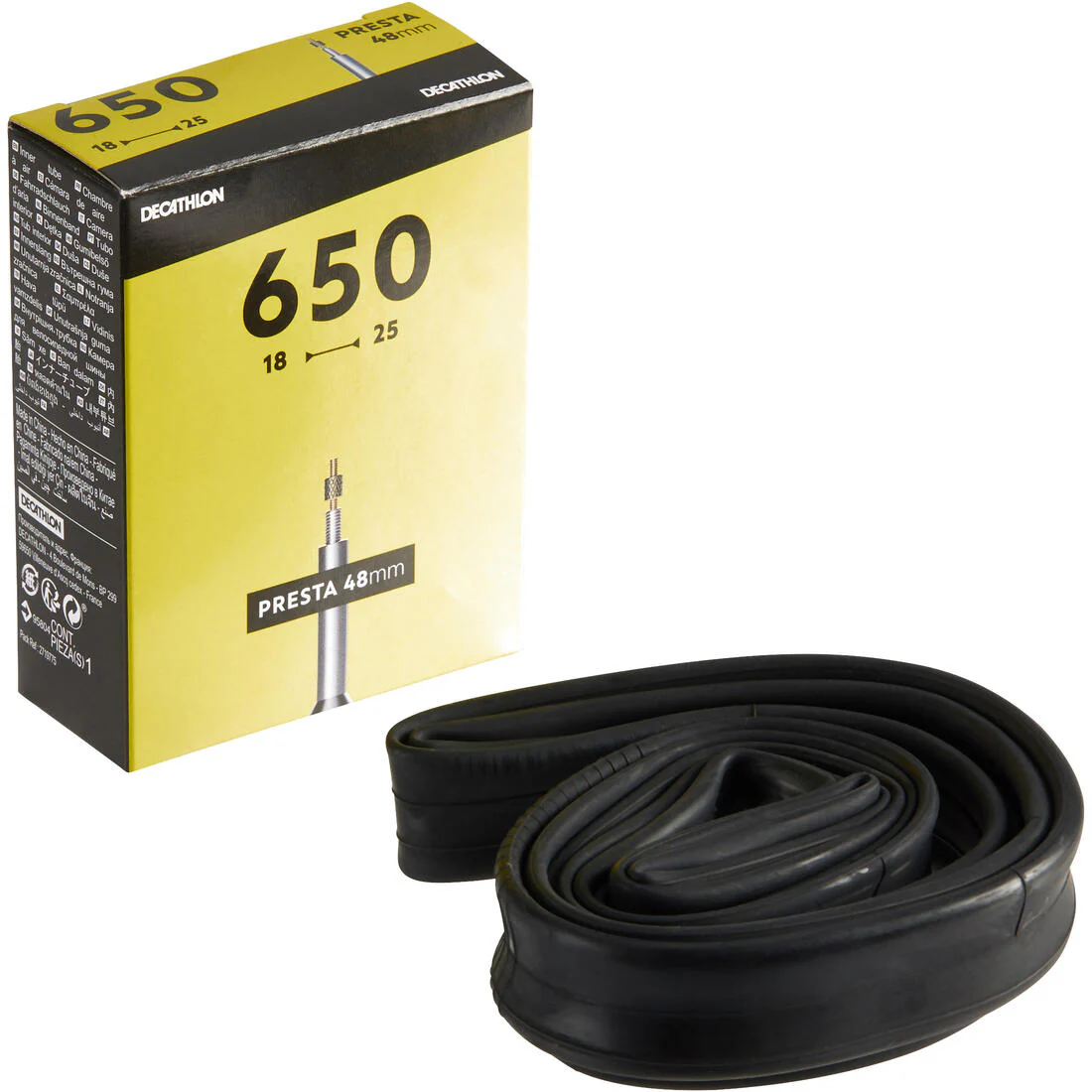 CHAMBRE A AIR 650X18/25 VALVE PRESTA 48 MM - Image 3