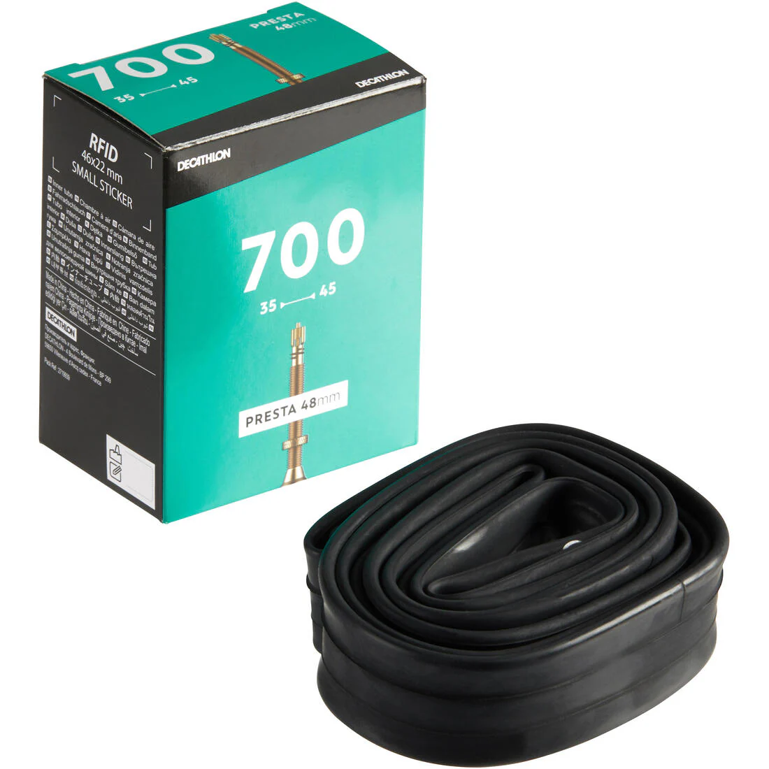 Chambre à air 700x35/45 valve presta 48mm - Image 3