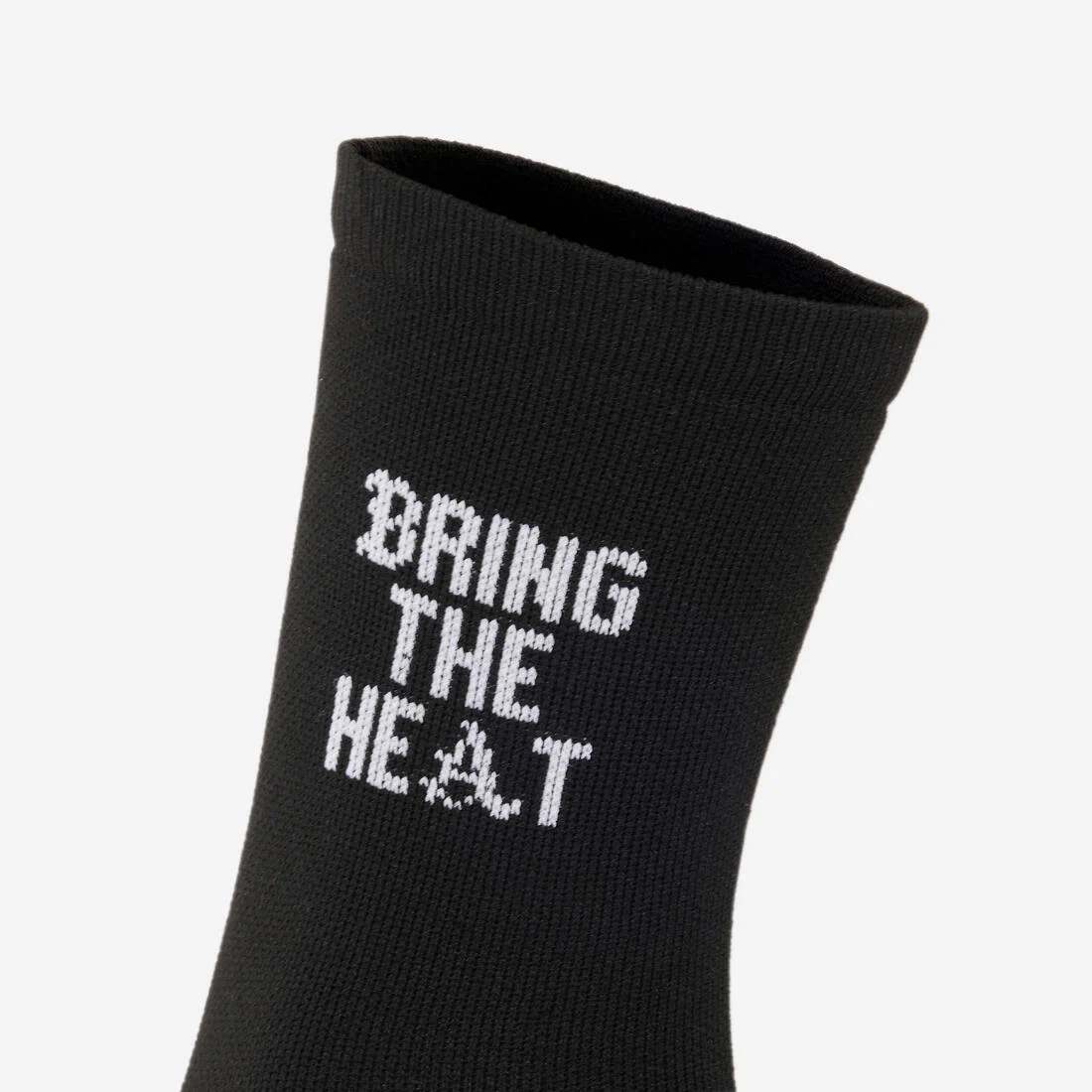 Chaussettes de fitness mi-mollet x5, noir imprimé - Image 21