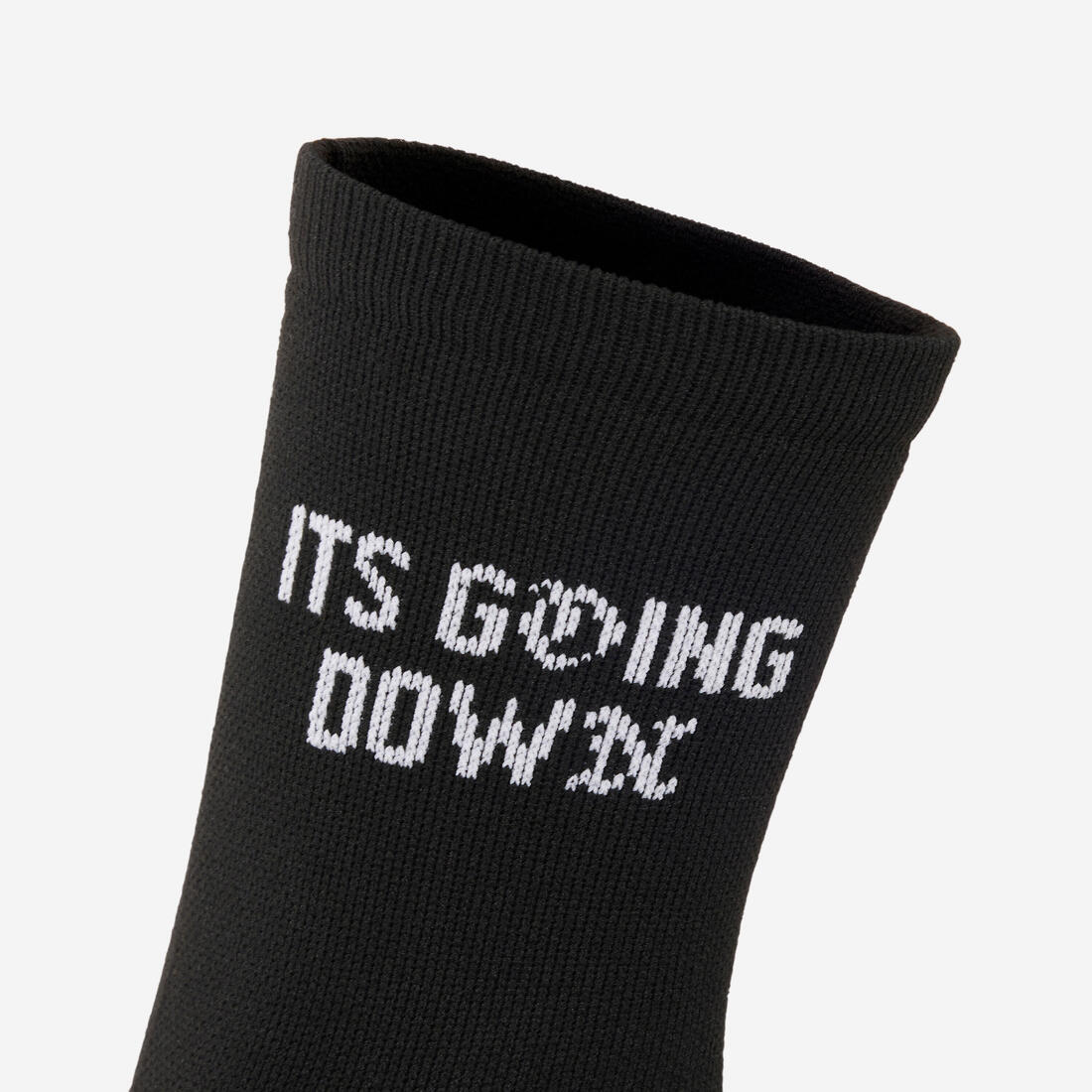 Chaussettes de fitness mi-mollet x5, noir imprimé - Image 23