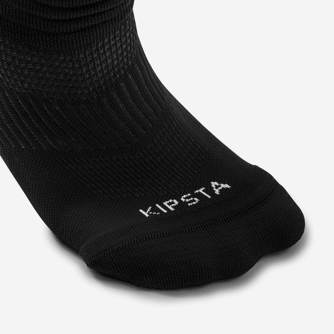 CHAUSSETTES DE FOOTBALL ADULTE MONTANTES ET ADHERENTES VIRALTO II NOIRE - Image 4