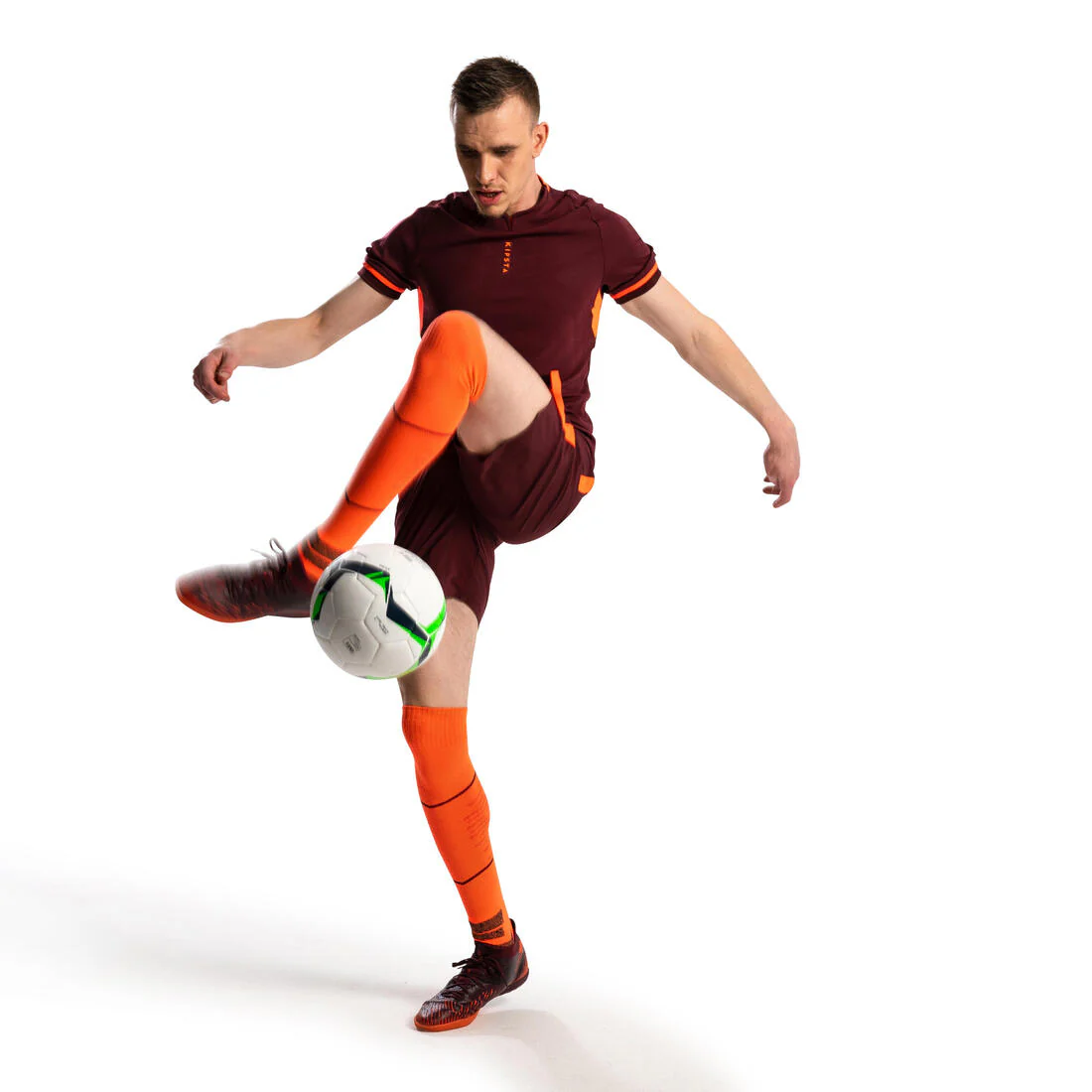 CHAUSSETTES DE FOOTBALL CLR ORANGE FLUO - Image 6
