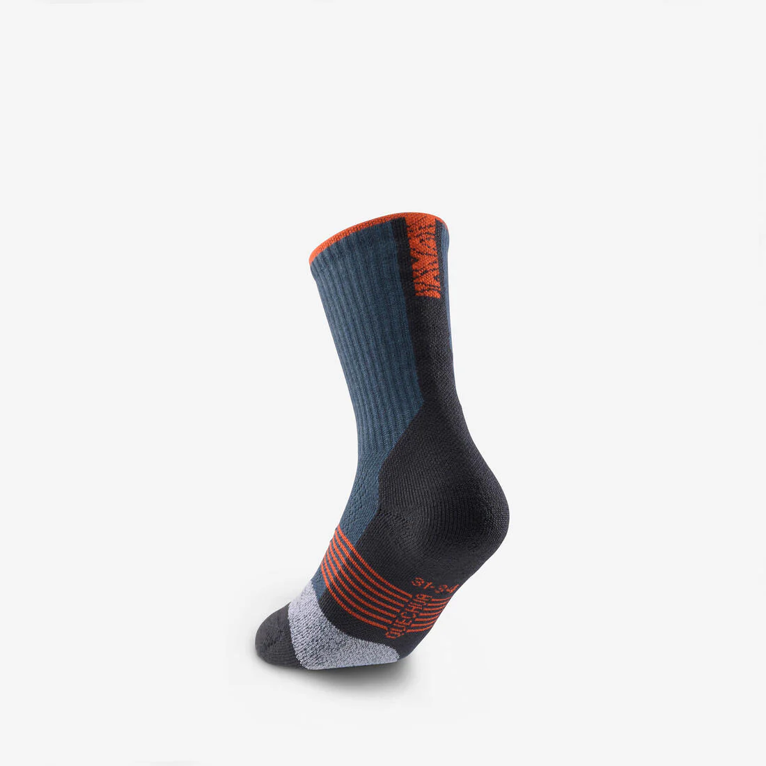 Chaussettes de randonnée hautes en laine (2 paires) 27 au 38 enfant, Hike 900 - Image 6