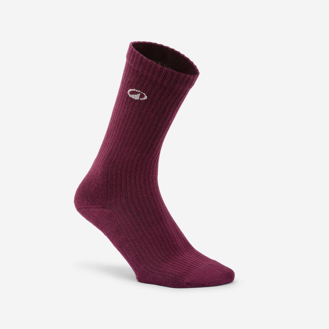 Chaussettes mi-mollet, Elementals, bordeaux rose et, lot de 3 - Image 8
