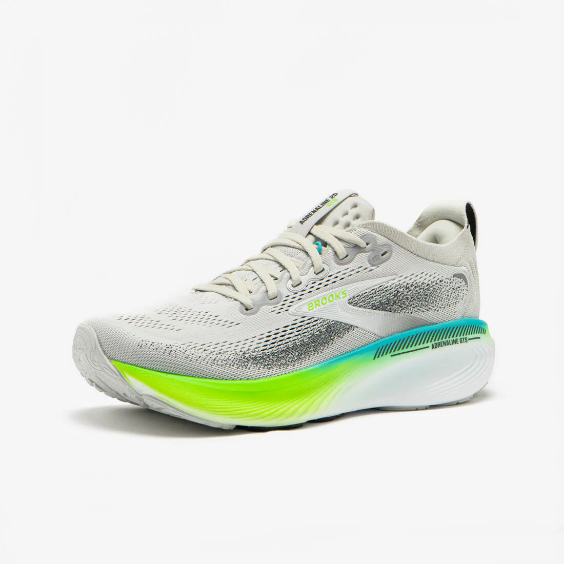 Chaussure de running homme, Brooks Adrénaline GTS 25 gris et - Image 2