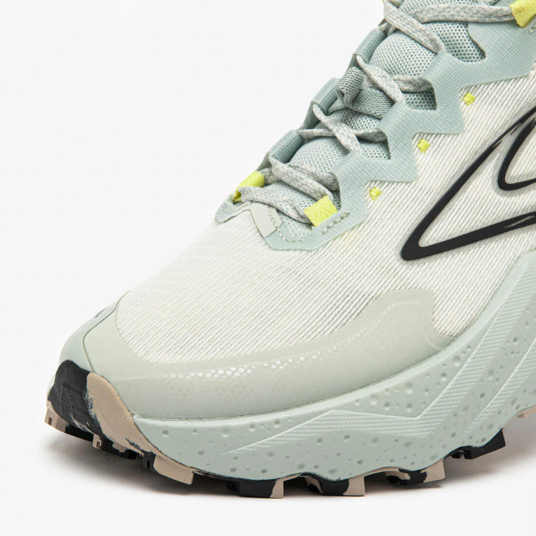 Chaussures de running trail femme, Brooks caldera 8, blanc et bleu - Image 4