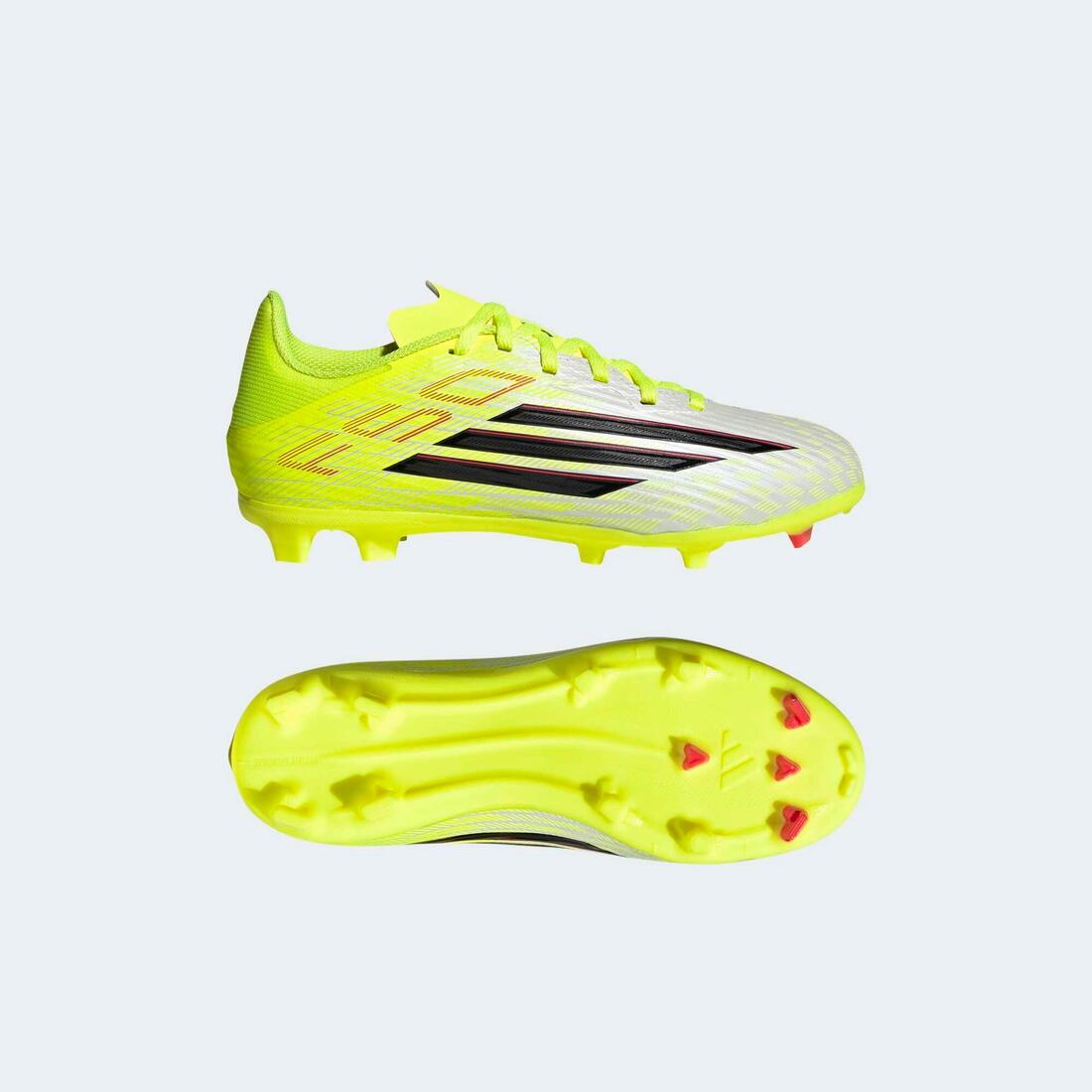 Chaussure F50 League FG/MG Enfant Jaune - Image 3