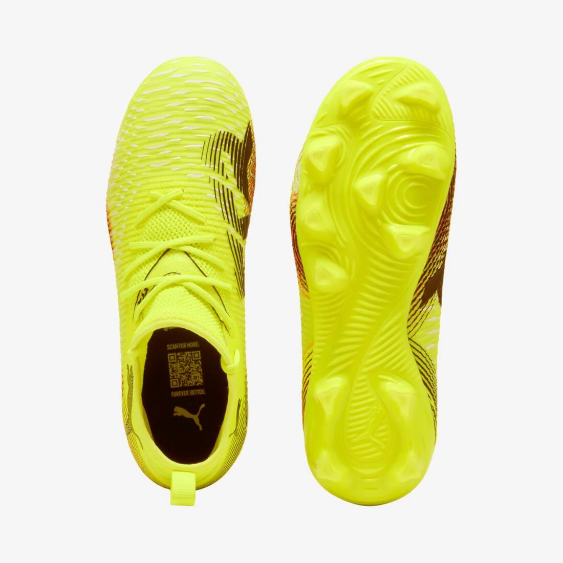 Chaussure FUTURE 8 Match FG/AG Enfant Jaune - Image 5