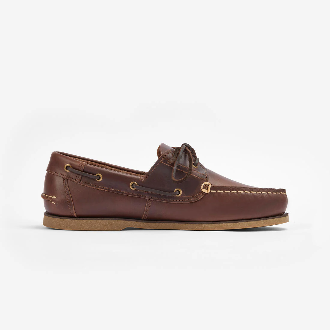 Chaussures bateau cuir Sailing 500 - Image 6