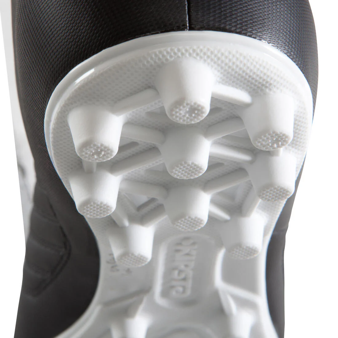 Chaussures de football AGILITY 100 AG/FG adulte noir - Image 8