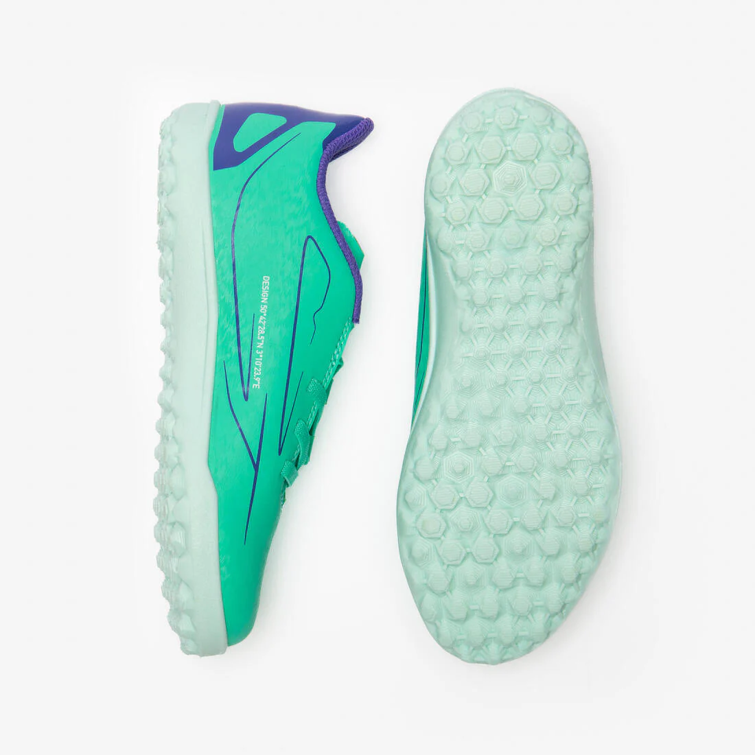 CHAUSSURES DE FOOTBALL ENFANT A SCRATCH 160 EASY TURF - Image 12