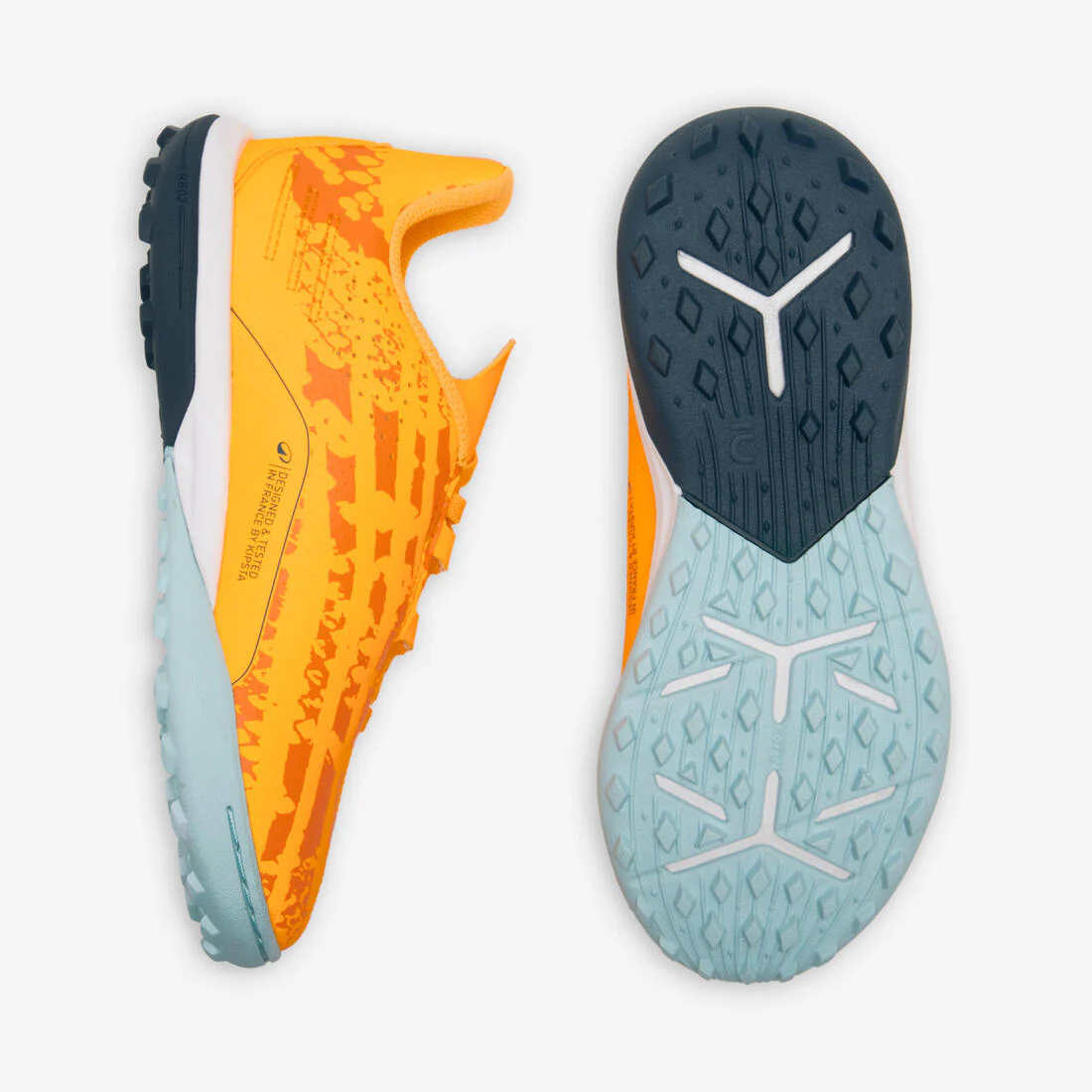 CHAUSSURES DE FOOTBALL ENFANT A SCRATCH VIRALTO I  EASY TURF TF NEBULA - Image 25