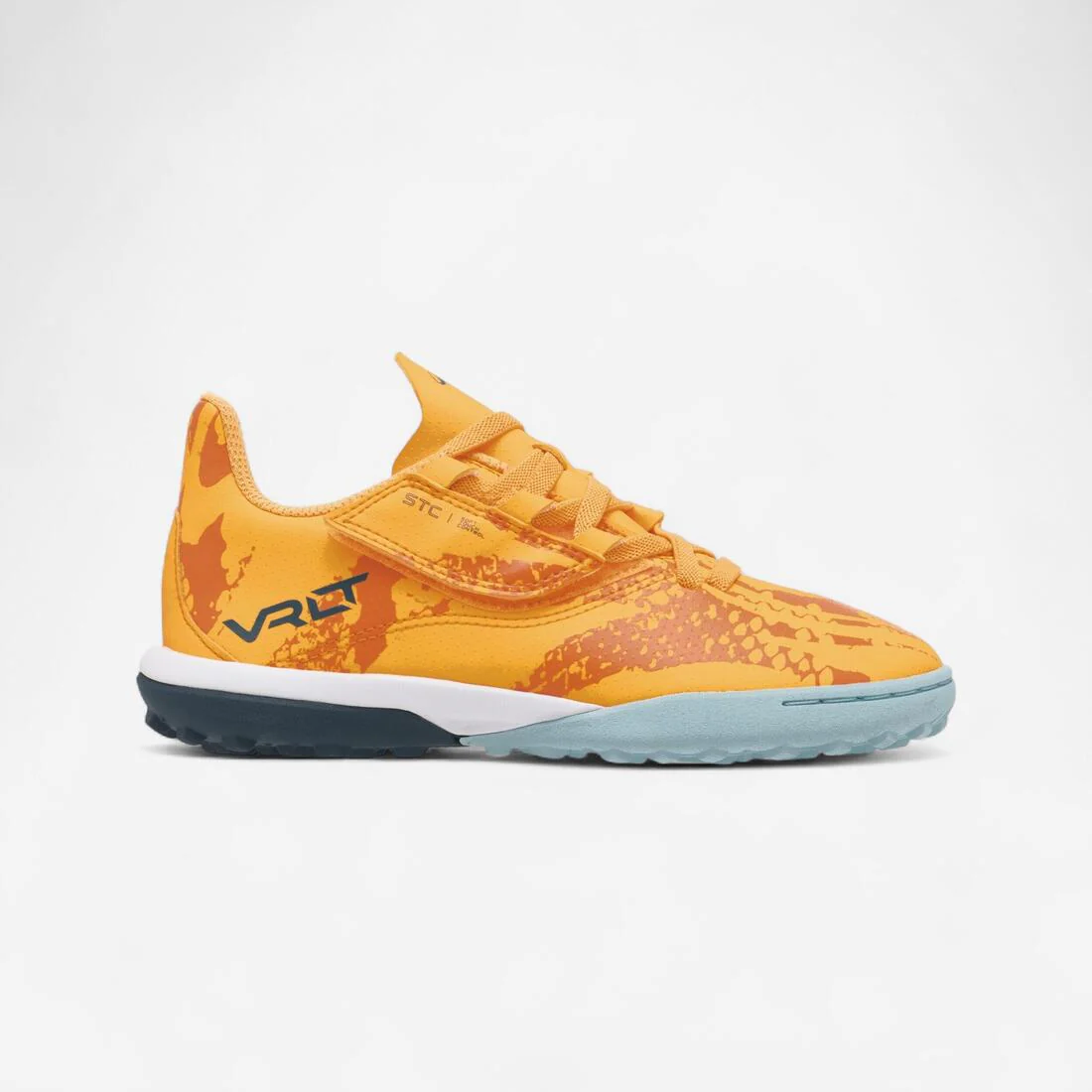 CHAUSSURES DE FOOTBALL ENFANT A SCRATCH VIRALTO I  EASY TURF TF NEBULA - Image 3