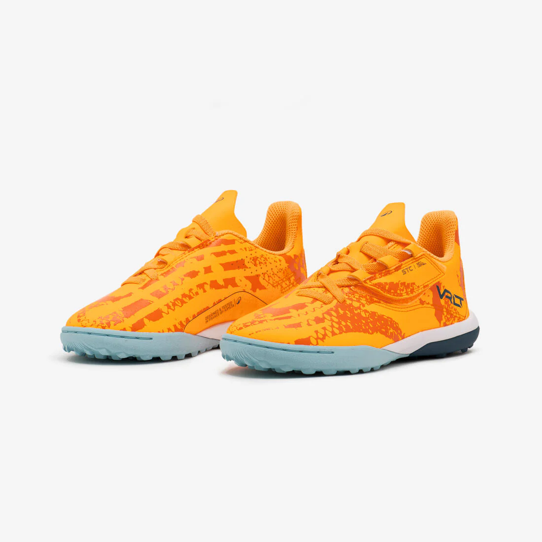 CHAUSSURES DE FOOTBALL ENFANT A SCRATCH VIRALTO I  EASY TURF TF NEBULA - Image 7