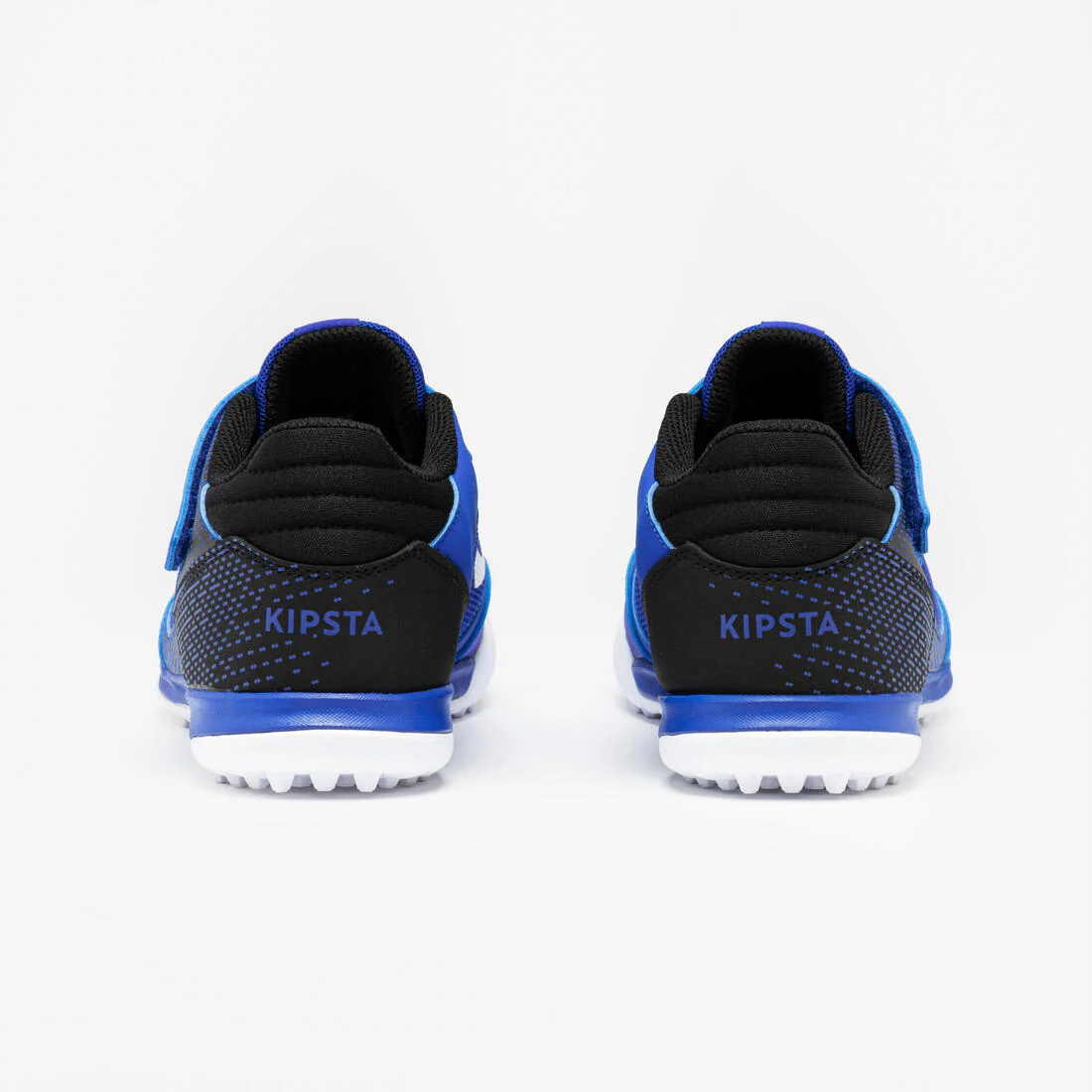 Chaussures de football sans lacet enfant, Eskudo Club Turf Easy bleu et - Image 6