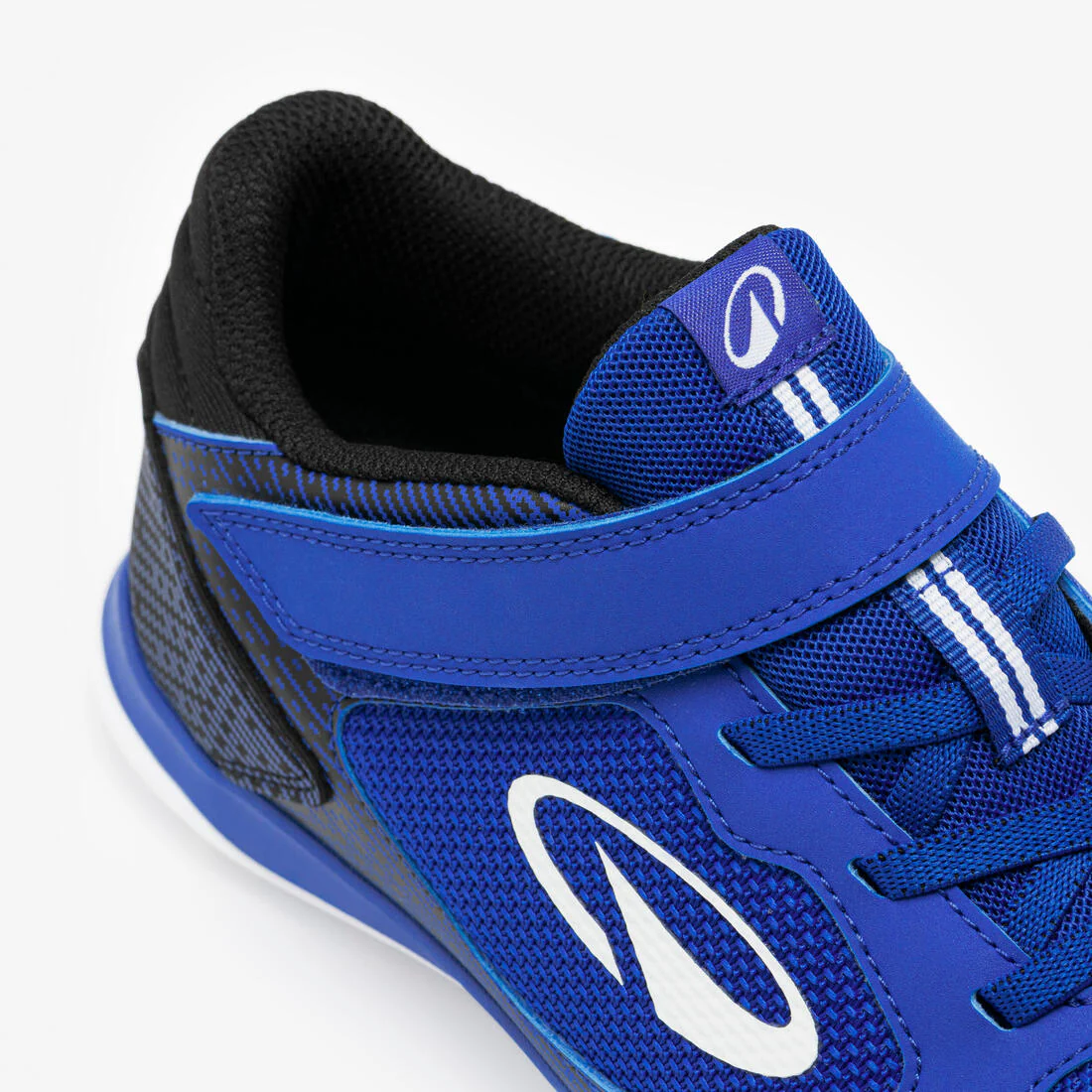 Chaussures de football sans lacet enfant, Eskudo Club Turf Easy bleu et - Image 7