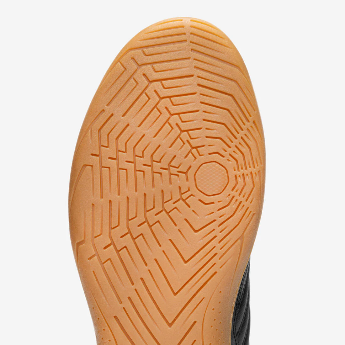 Chaussures de futsal 100 Noir Caramel - Image 4