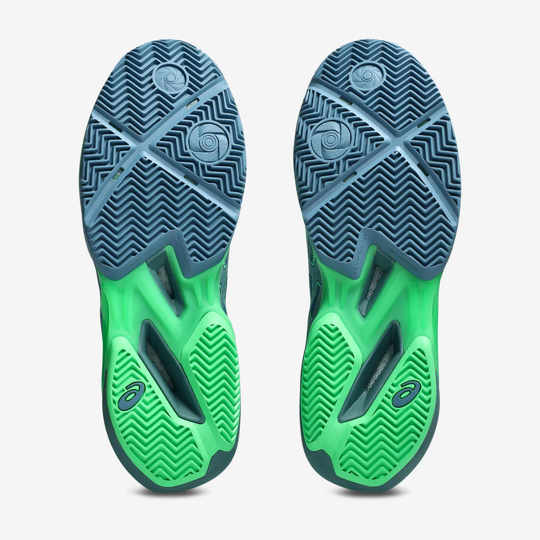 Chaussures de padel homme - Asics Sonicsmash FF Bleu Vert - Image 3