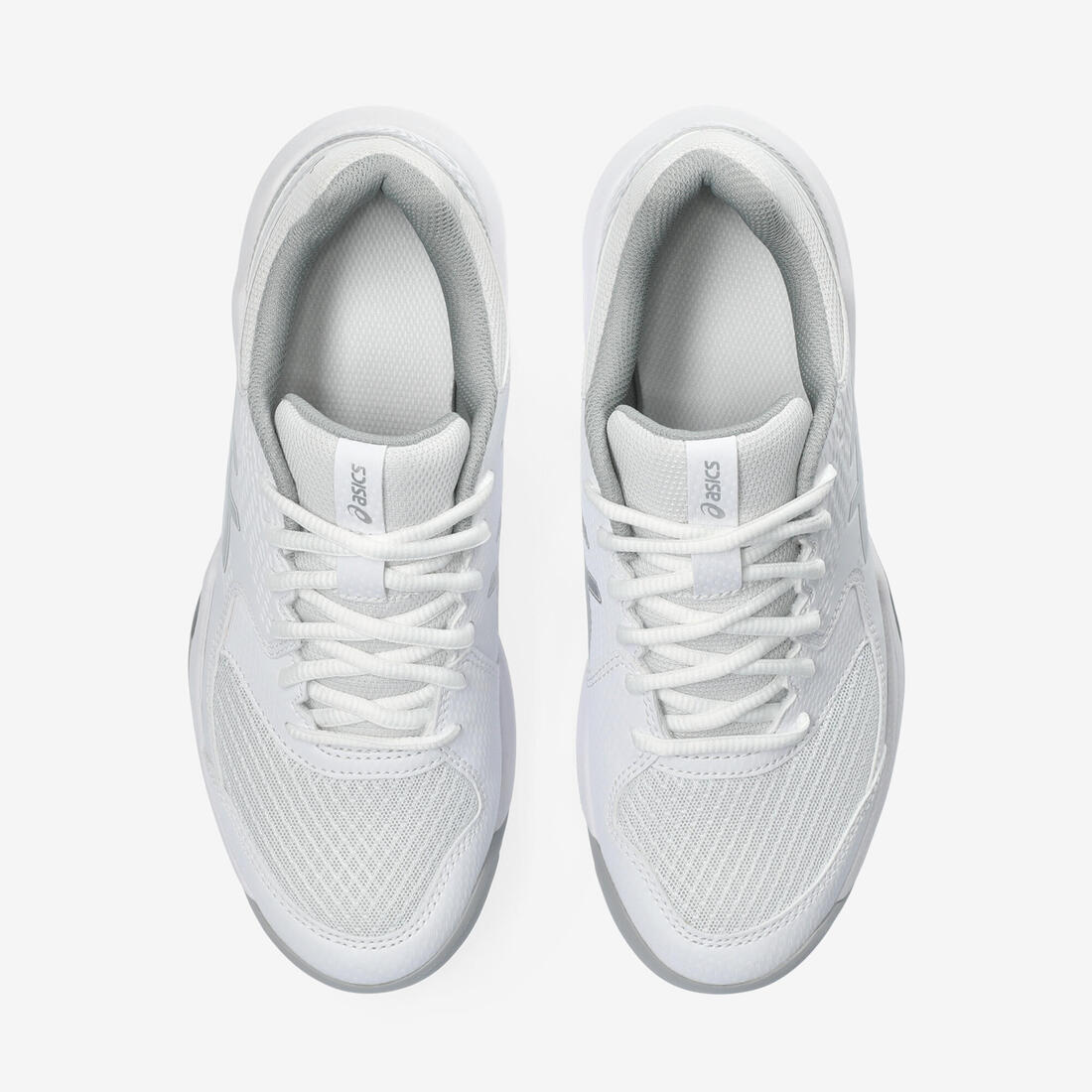 Chaussures de tennis Femme multicourt - Gel Dédicate 8 blanc argent - Image 3
