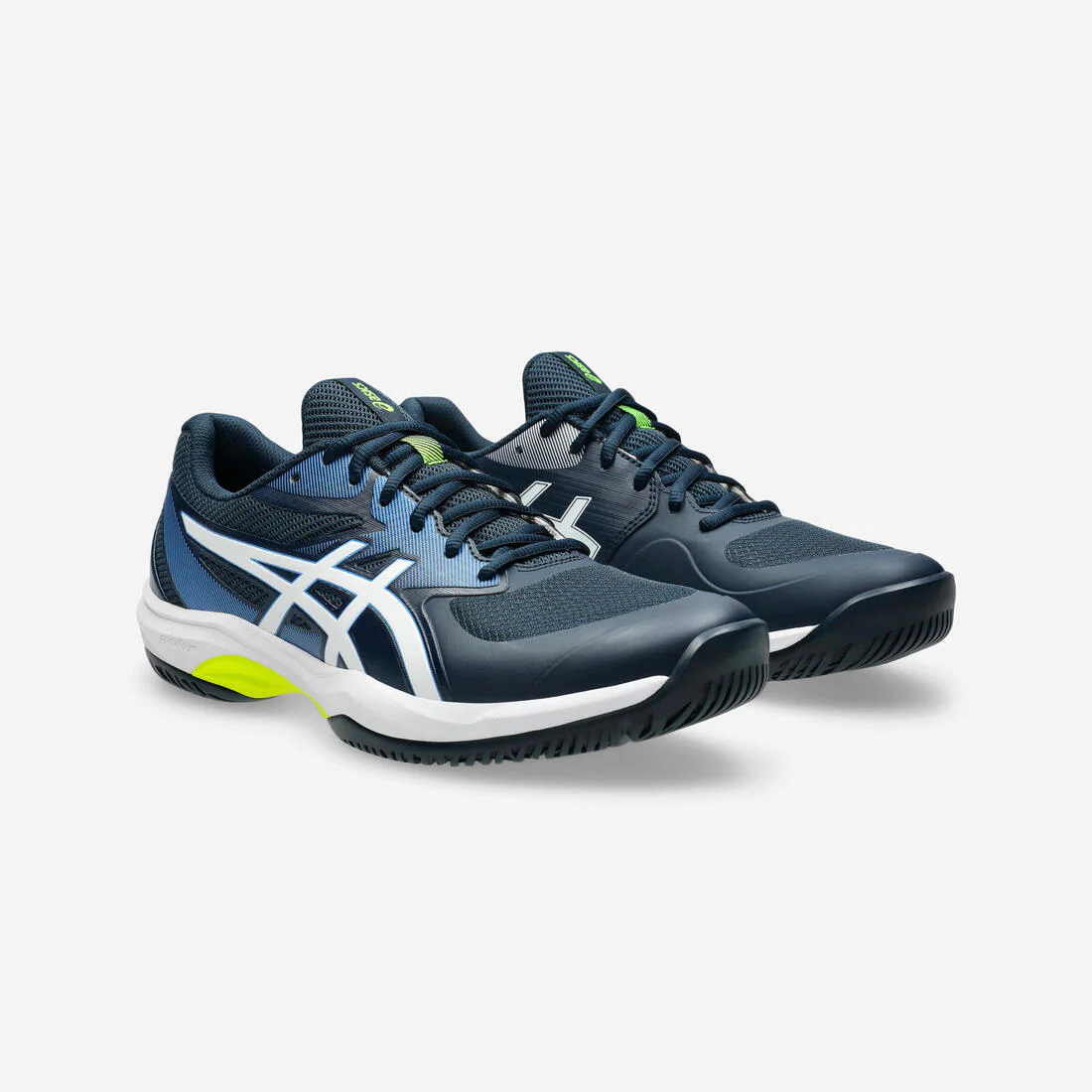 Chaussures de tennis homme Multicourt - Asics Game FF bleu blanc jaune - Image 2