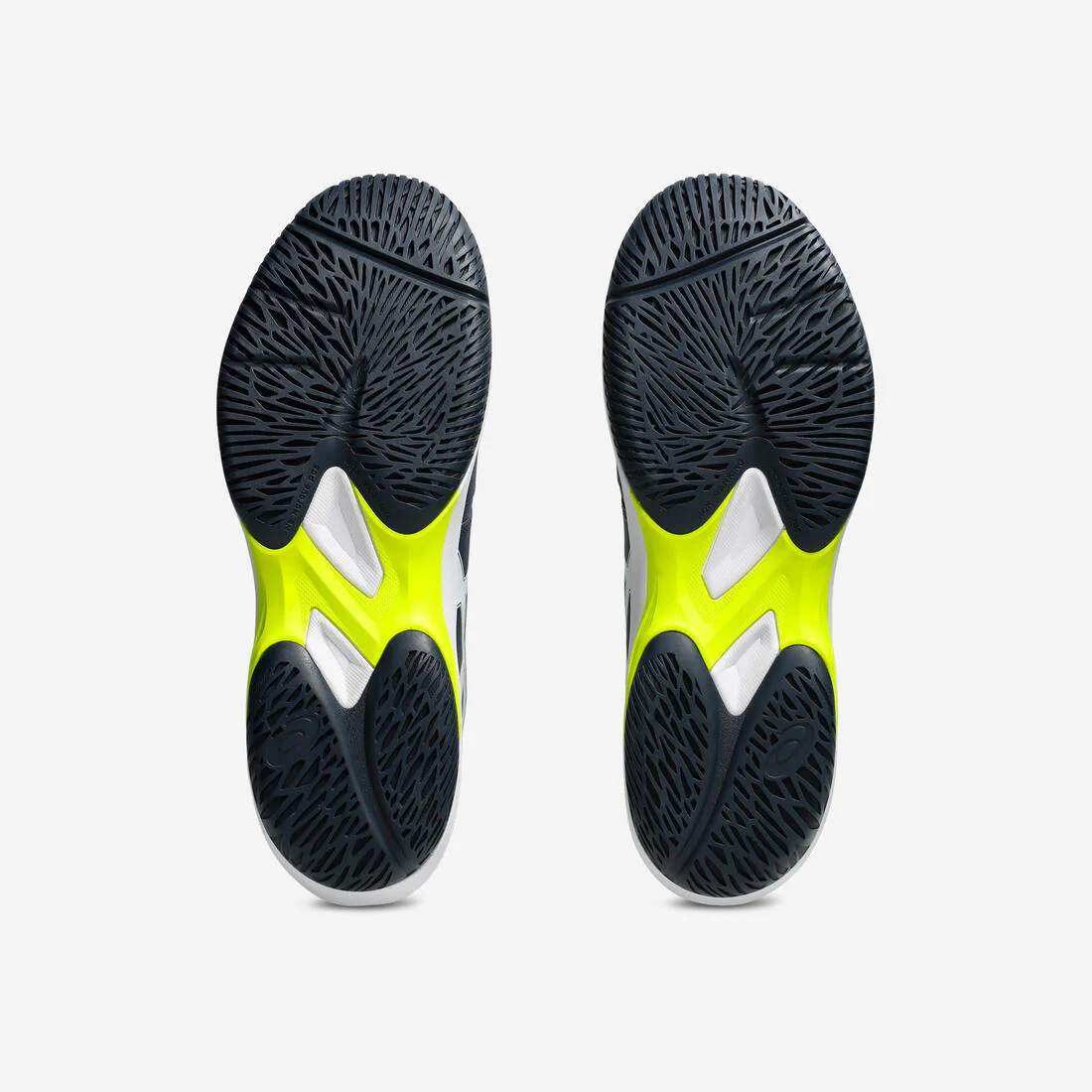 Chaussures de tennis homme Multicourt - Asics Game FF bleu blanc jaune - Image 3
