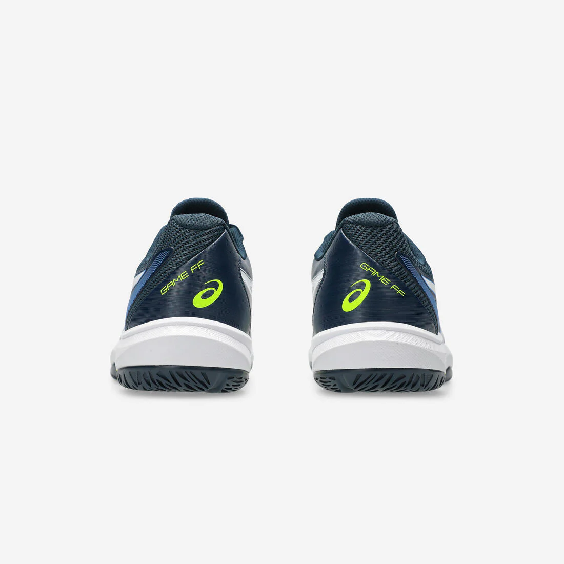 Chaussures de tennis homme Multicourt - Asics Game FF bleu blanc jaune - Image 4