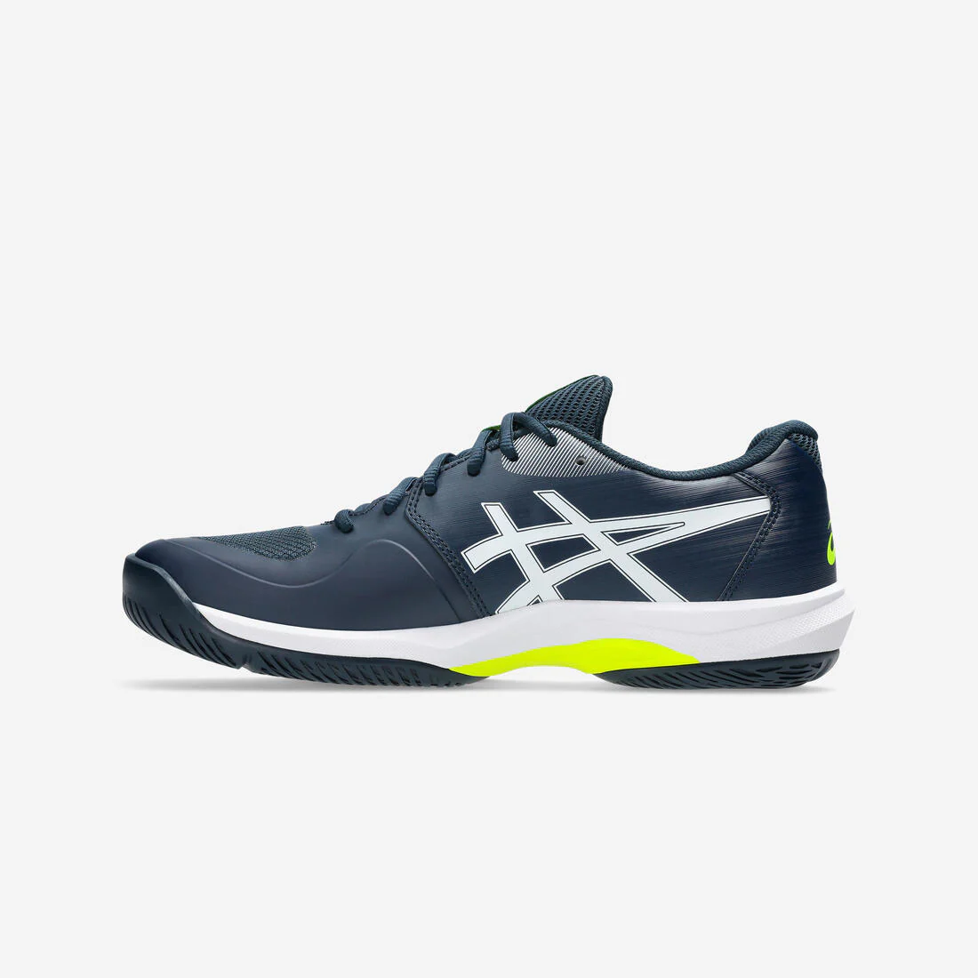 Chaussures de tennis homme Multicourt - Asics Game FF bleu blanc jaune - Image 5