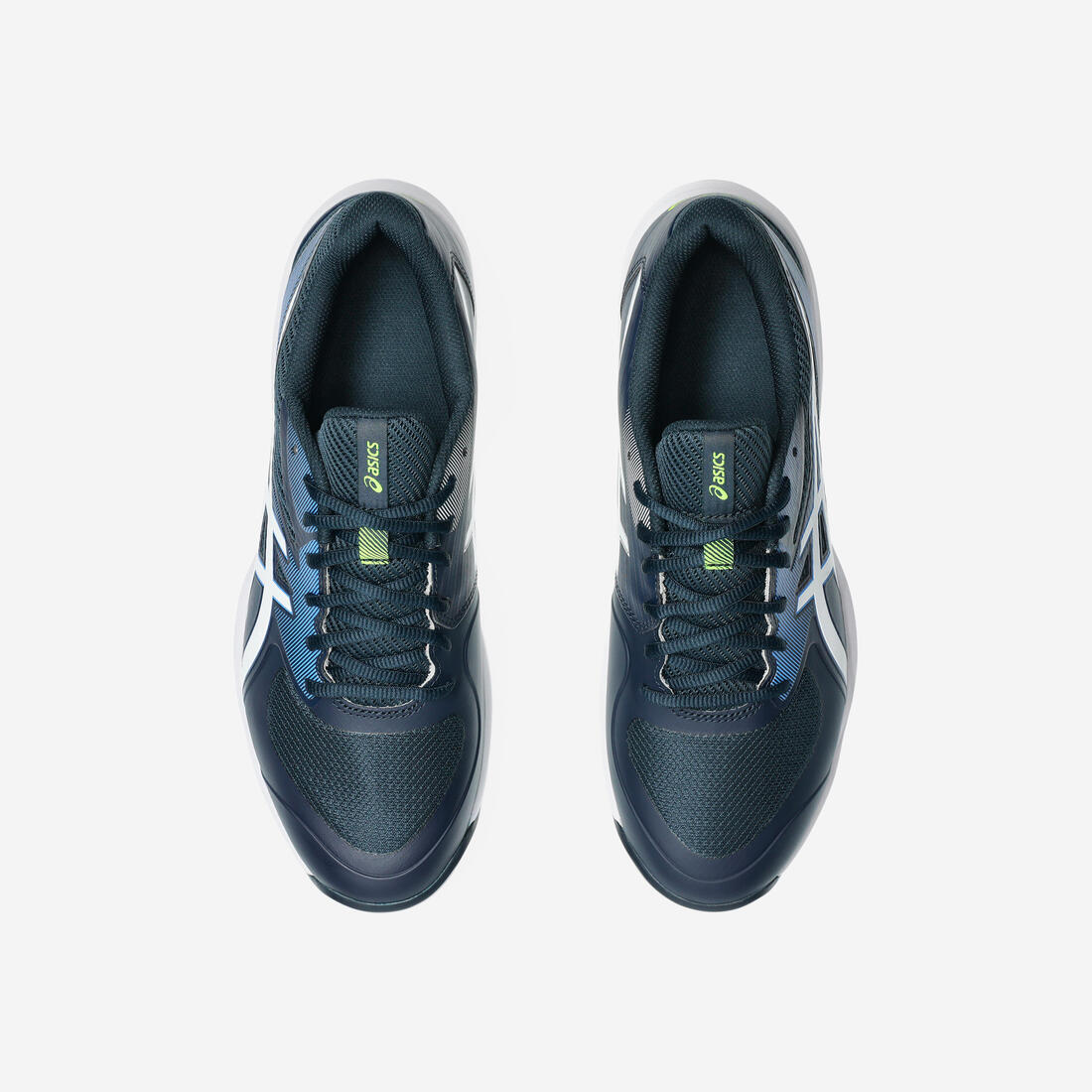 Chaussures de tennis homme Multicourt - Asics Game FF bleu blanc jaune - Image 6