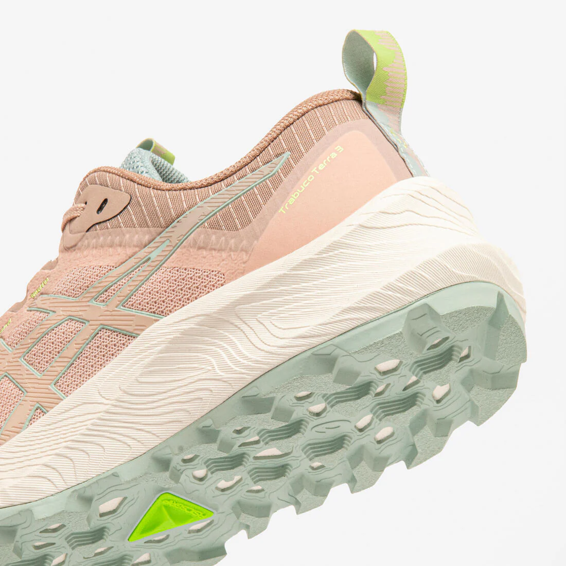 Chaussures de running trail femme, Asics trabuco terra 2, noir et - Image 10
