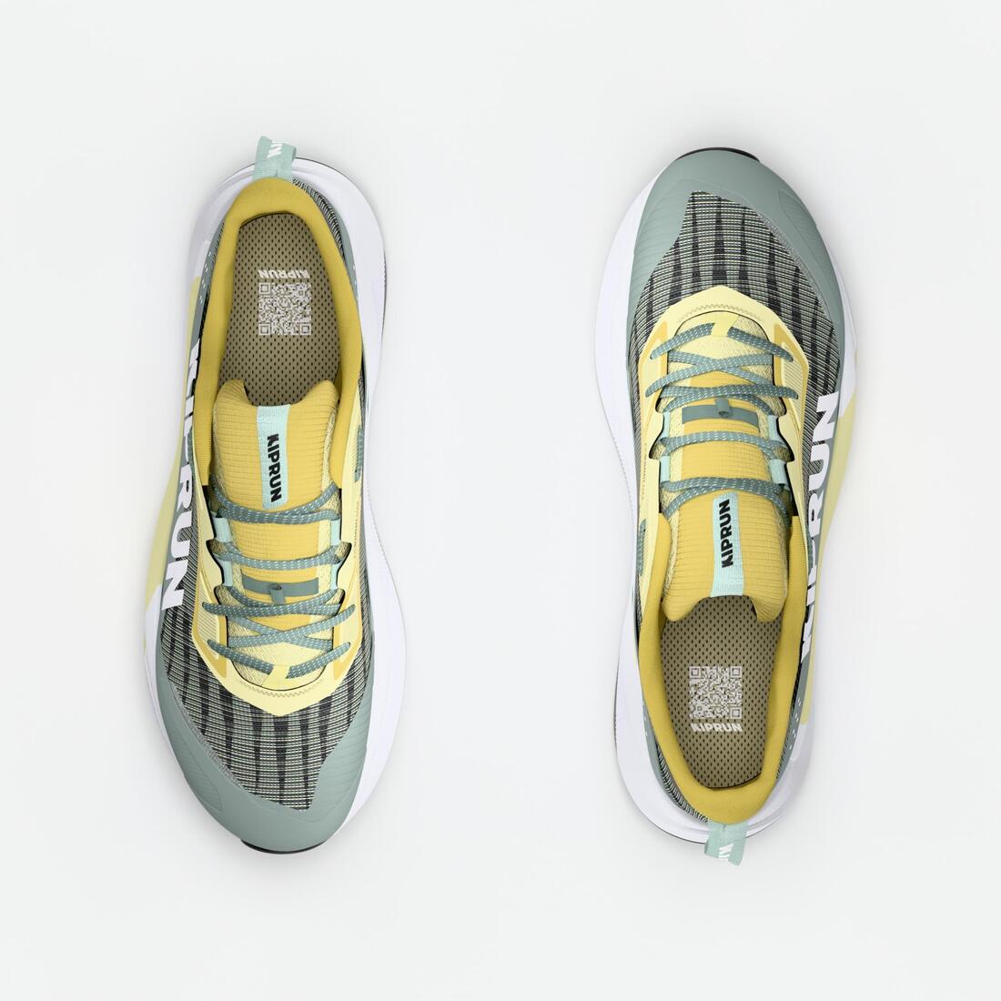 Chaussures de running trail femme, Kiprun kipsummit max gris et - Image 31