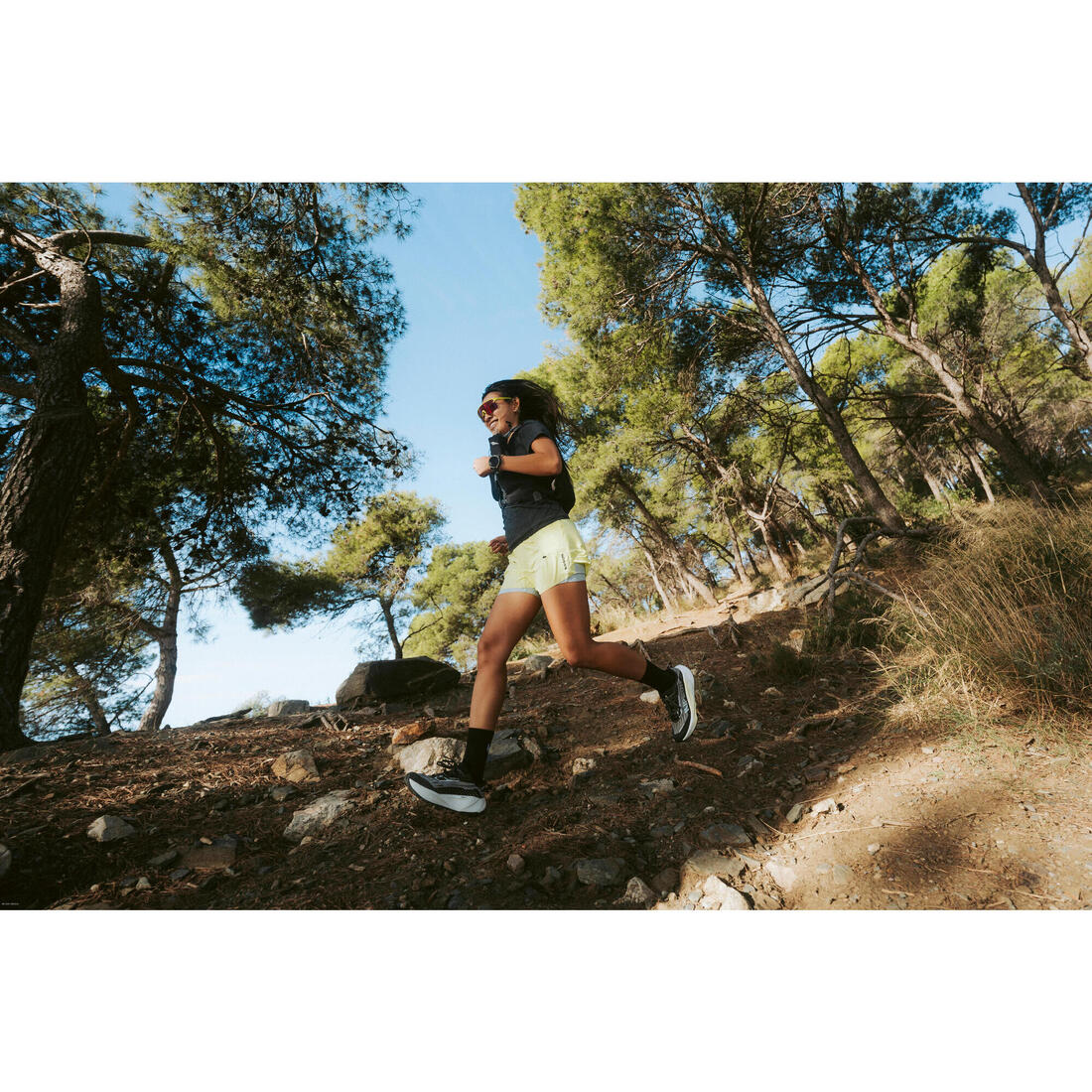 Chaussures de running trail femme, Kiprun kipsummit max gris et - Image 46
