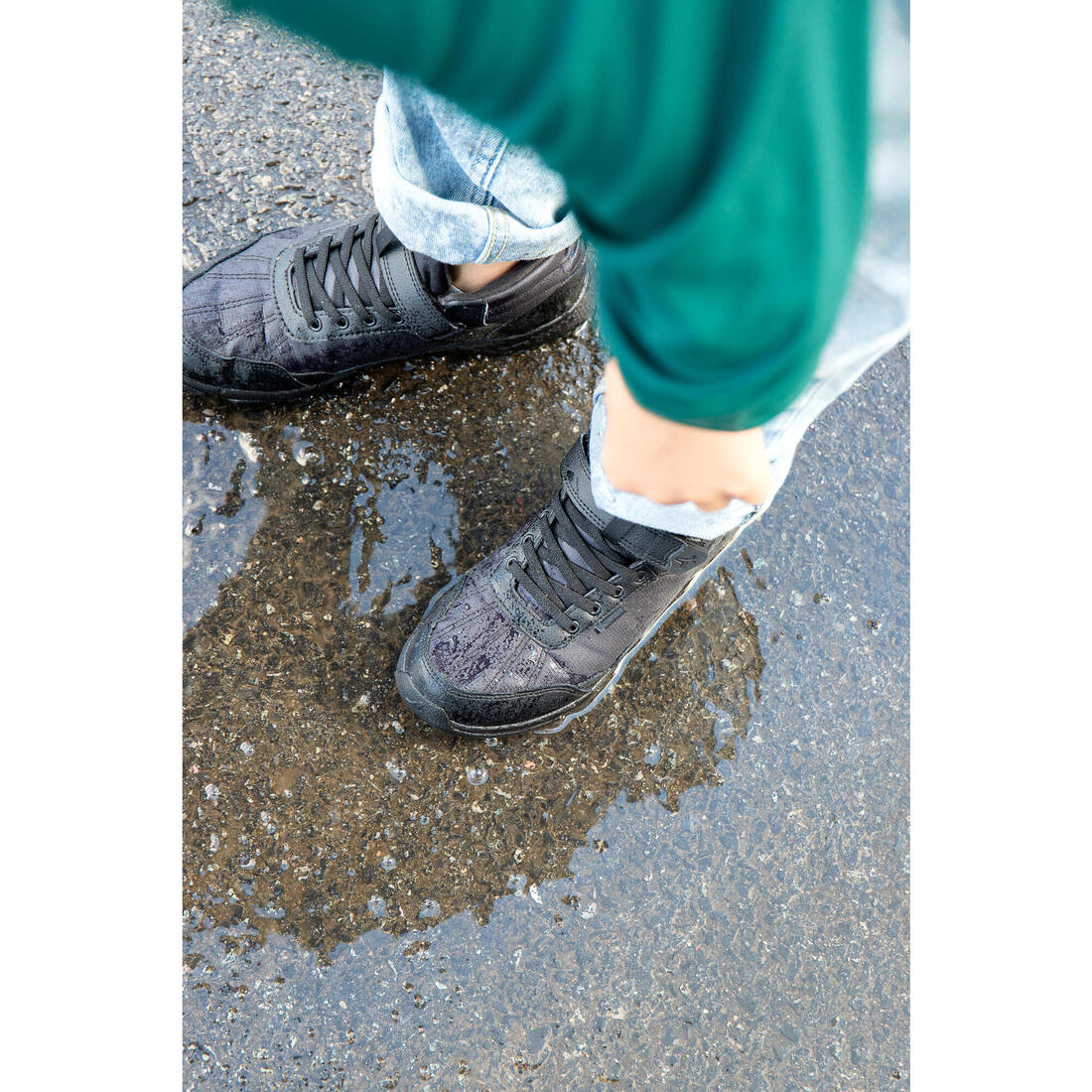 Chaussures enfant à scratch imperméables et résistantes - RESIST - Image 19
