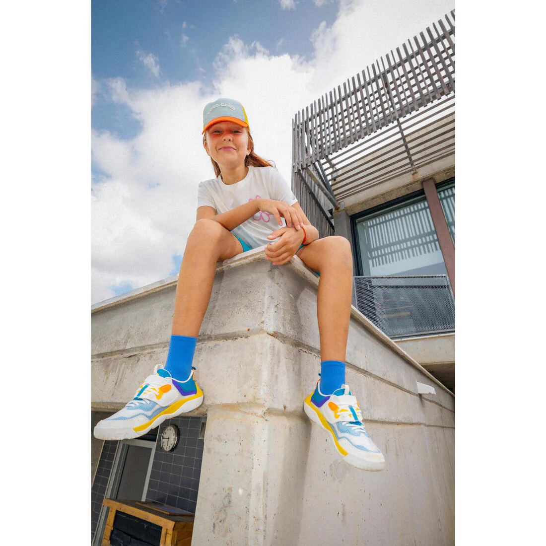 Chaussures de sport à scratch faciles à enfiler enfant,Playful City multicoclore - Image 13
